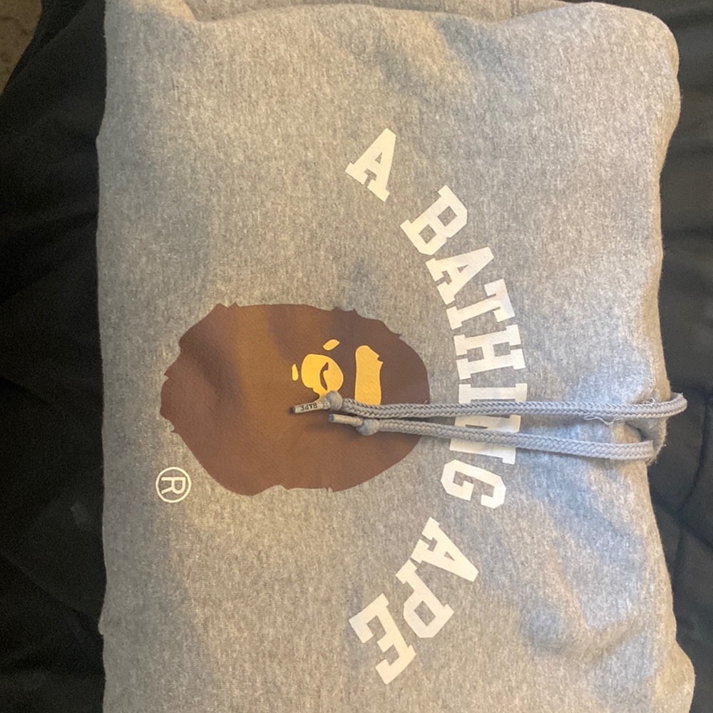Bape pull over hoodie